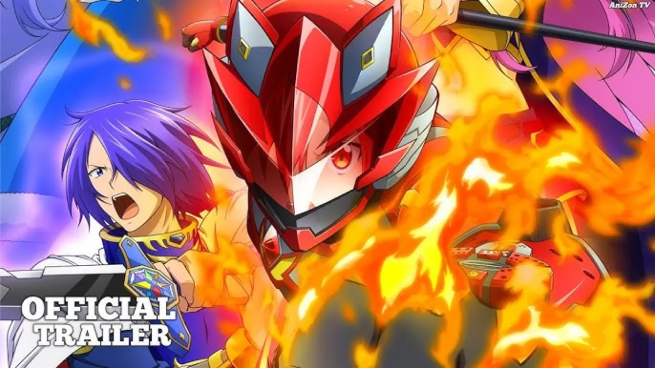 انمي Sentai Red Isekai de Boukensha ni Naru مترجم