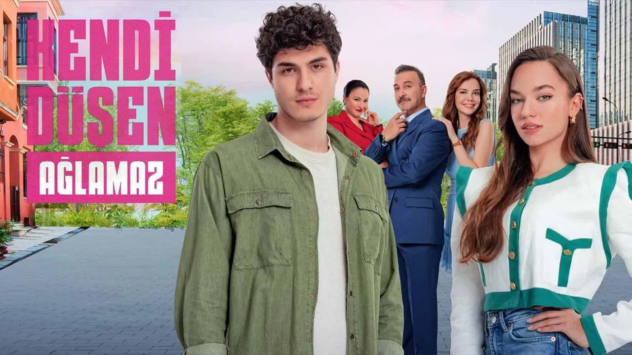 مسلسل من يقع بنفسه لا يبكي مترجم